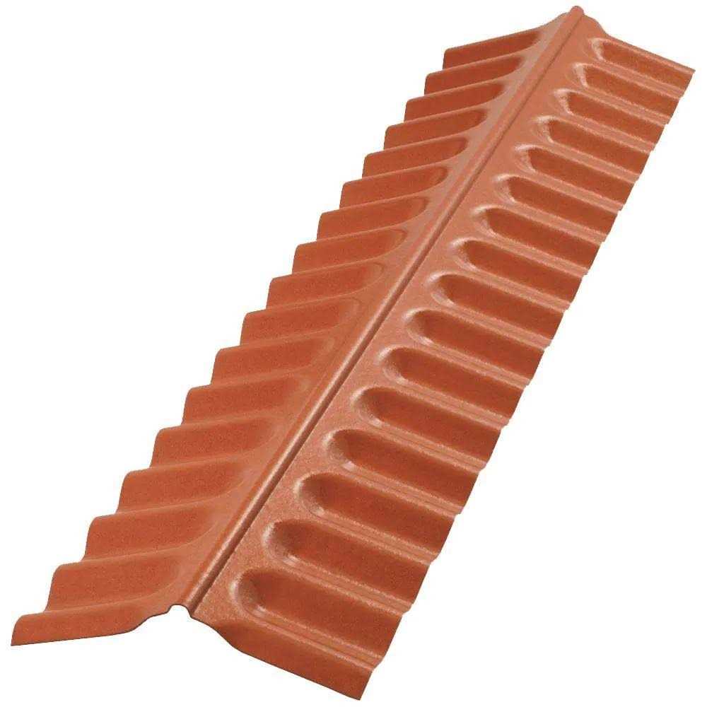 Suntop 4 ft Polycarbonate Ridge Cap Flashing - Zenithce