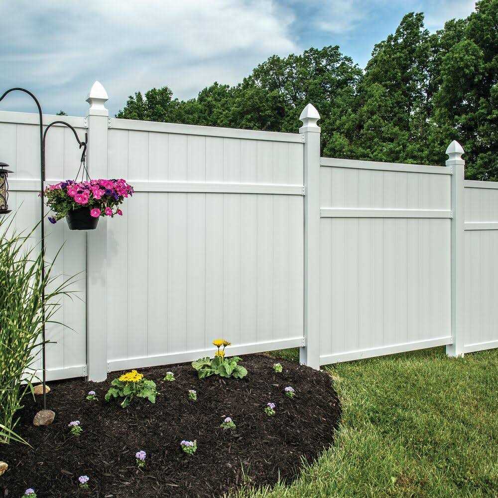 Freedom 7-ft H x 5-in W Vinyl Corner Fence Post - Zenithce