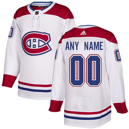 Montreal Canadiens Custom Name Number Size NHL Stitched Jersey - Zenithce