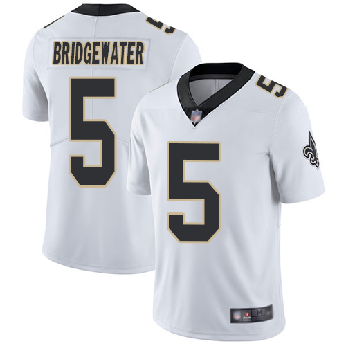 New Orleans Saints #5 Teddy Bridgewater White Vapor Untouchable Limited Stitched Jersey - Zenithce
