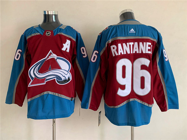 Colorado Avalanche #96 Mikko Rantanen Burgundy Stitched Jersey - Zenithce
