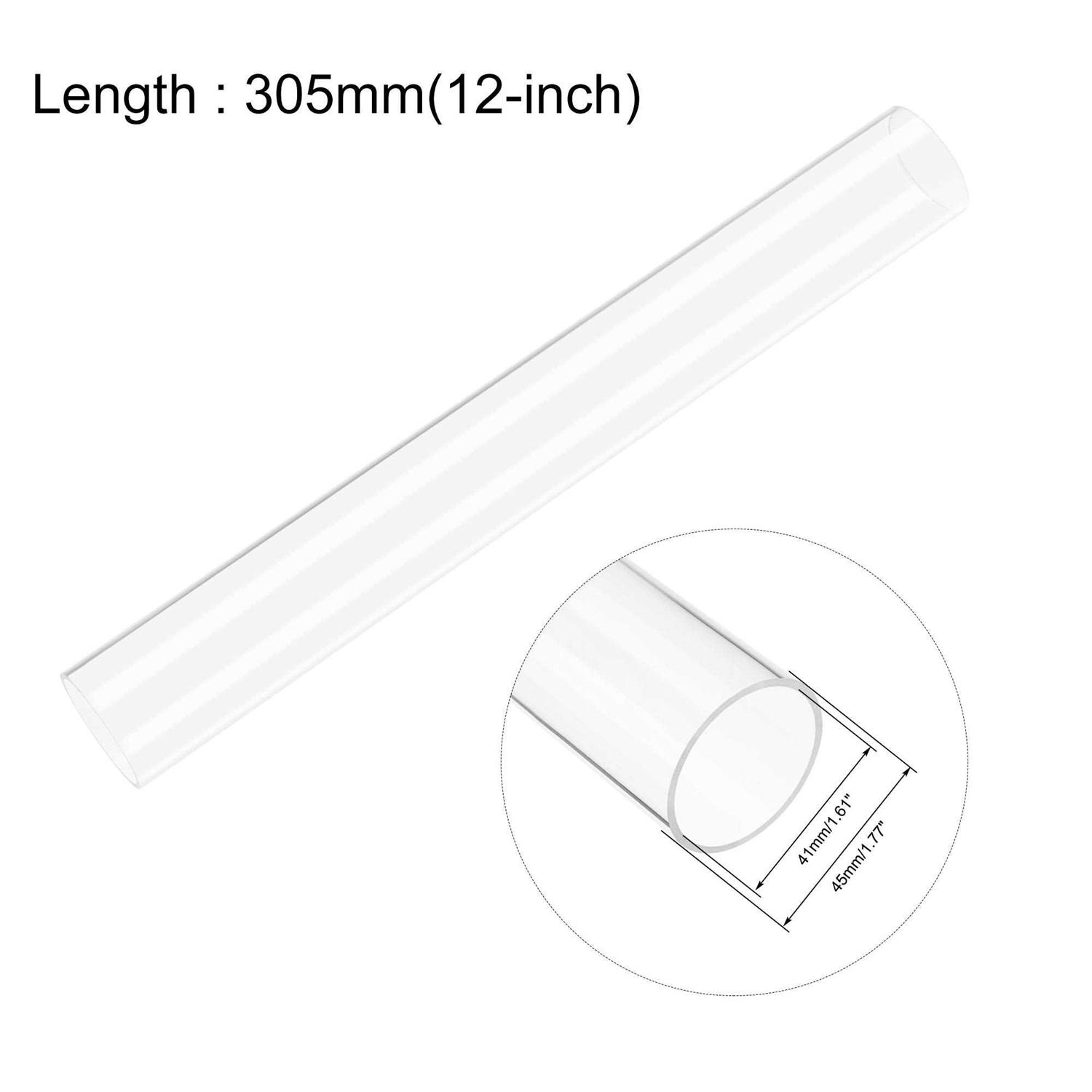 Harfington Acrylic Pipe Rigid Round Tubes - Zenithce