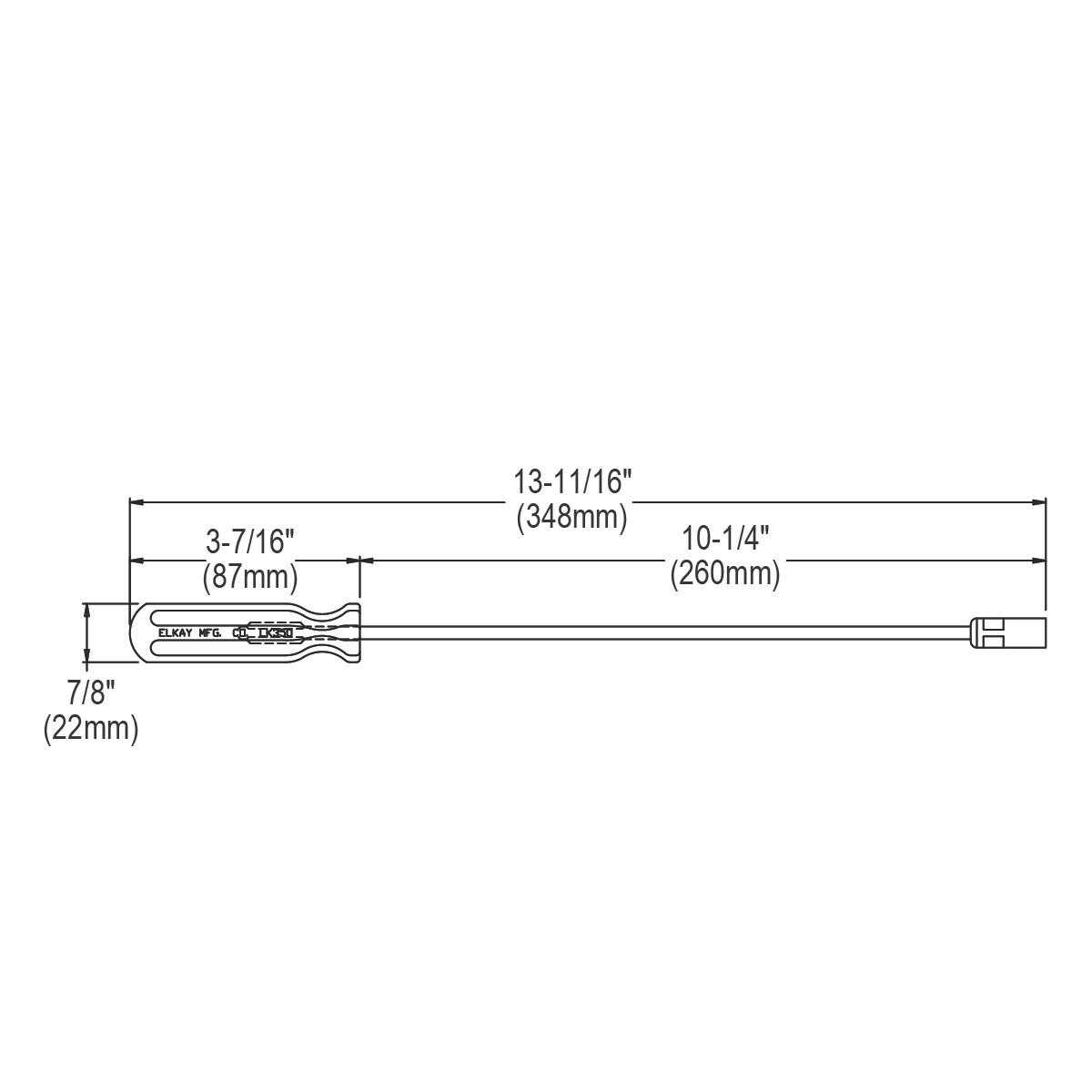 Elkay GE125213 Dayton 25 Stainless Steel Kitchen Sink - Zenithce