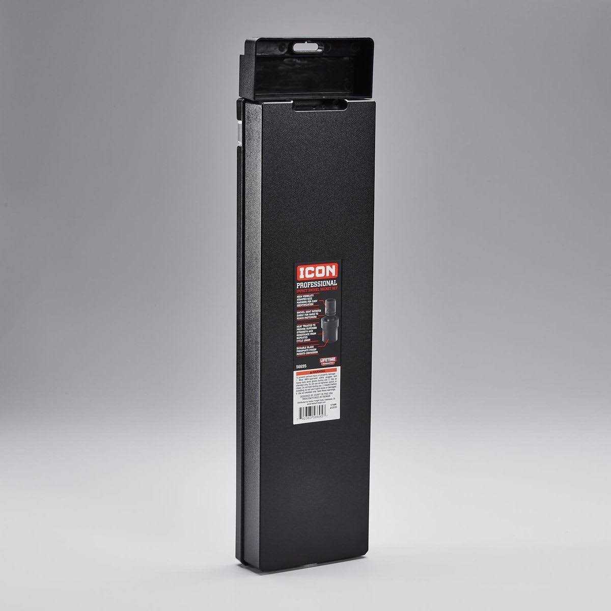 Icon 3/8 in. Drive SAE Professional Impact Socket Set - Zenithce