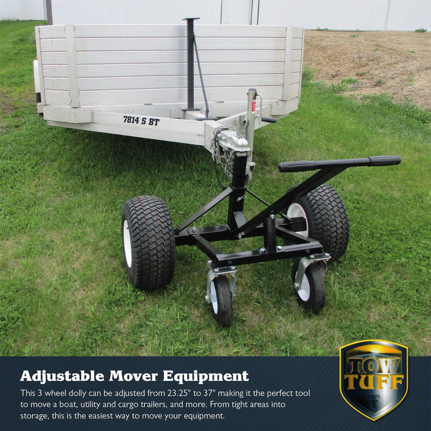 Tow Tuff Heavy-Duty 2-in-1 Adjustable Trailer Dolly TMD-1000CATV - Zenithce