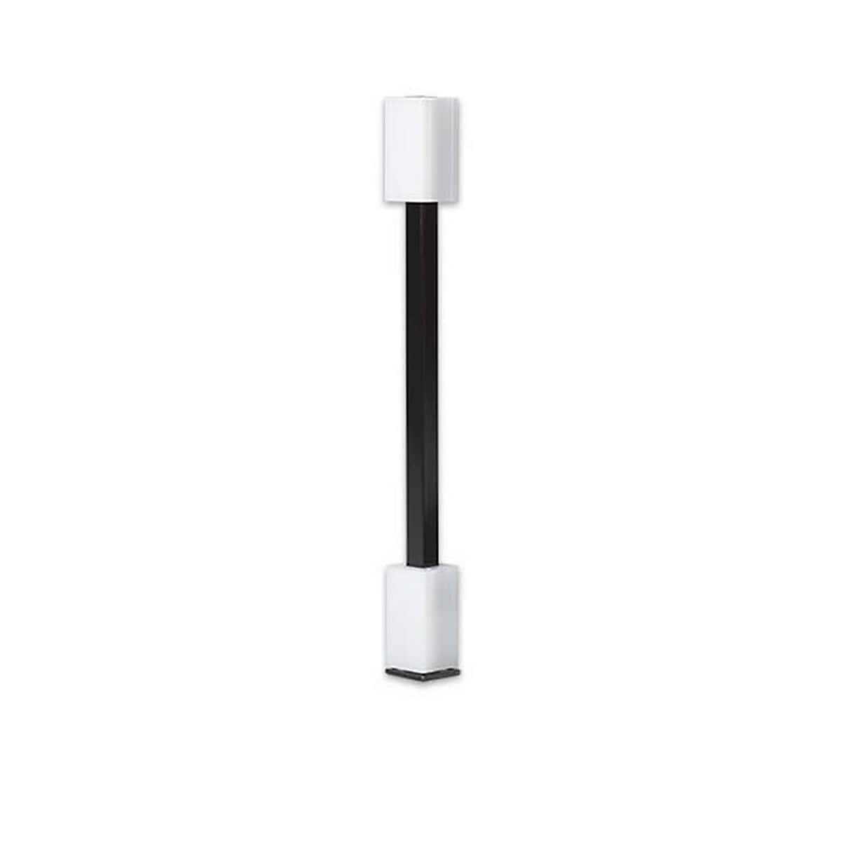 Deckorators 3-in x 3-in x 4-ft Matte Black Aluminum Deck Post 346969 - Zenithce