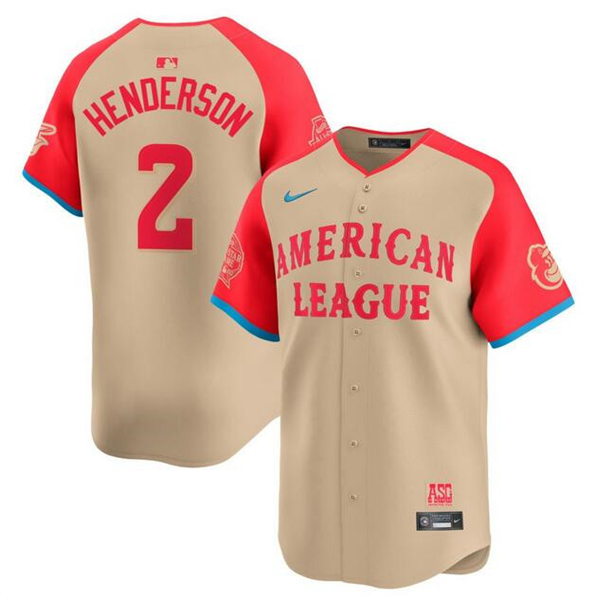 National League #2 Gunnar Henderson Cream 2024 All-Star Limited Stitched Jersey - Zenithce