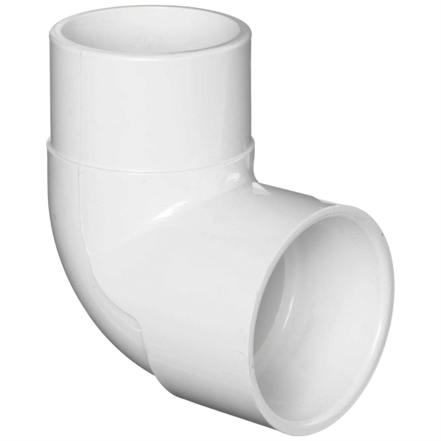 Spears PVC 90 Street Elbow Spigot x Socket 409 - Zenithce
