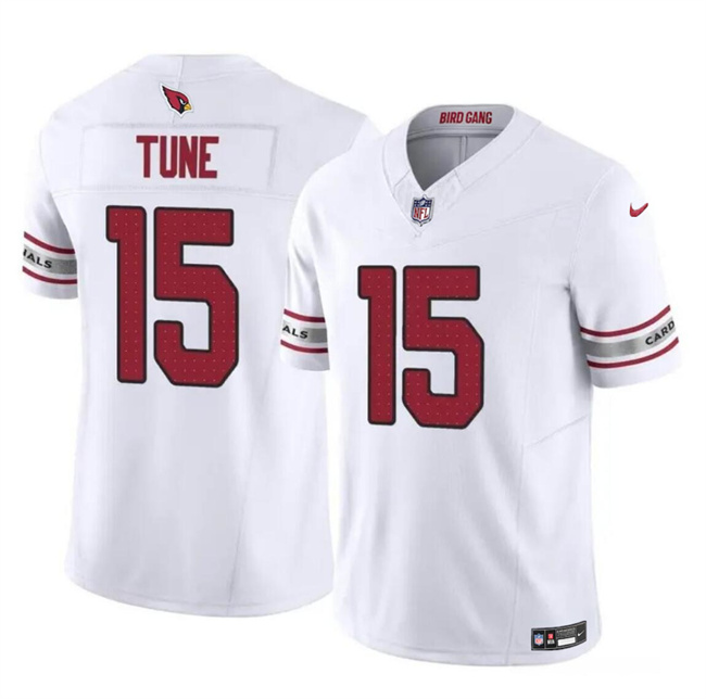 Arizona Cardinals #15 Clayton Tune White 2023 F.U.S.E. Vapor Untouchable Limited Stitched Jersey - Zenithce