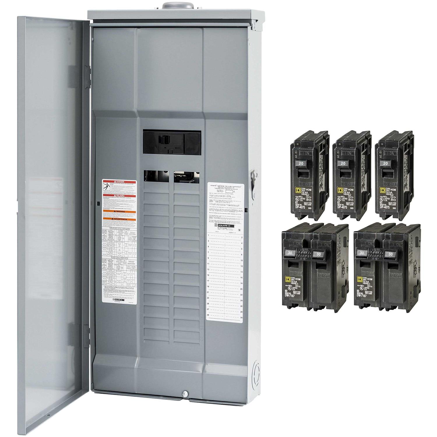 Square D HOM3060M200PCVP Homeline Main Breaker Load Center - Zenithce