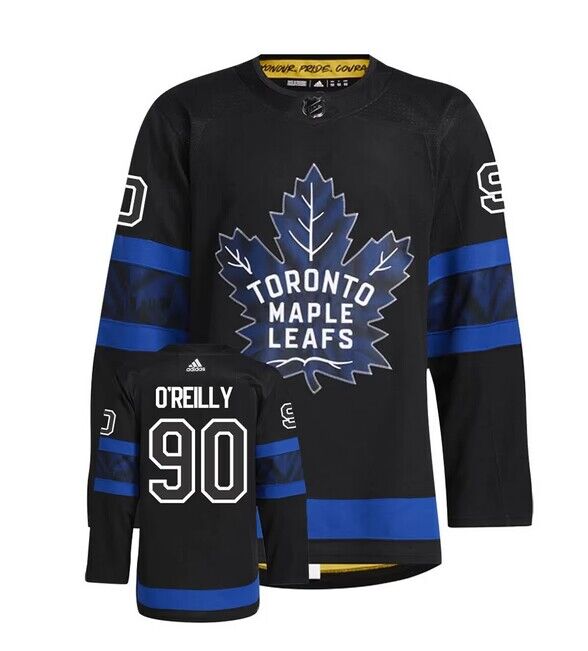 Toronto Maple Leafs #90 Ryan O'Reilly Black Premier Breakaway Reversible Stitched Jersey - Zenithce