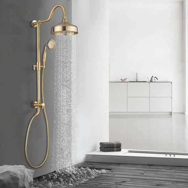 PROOX 1905-BG Wall Mounted Bathroom Faucet - Zenithce