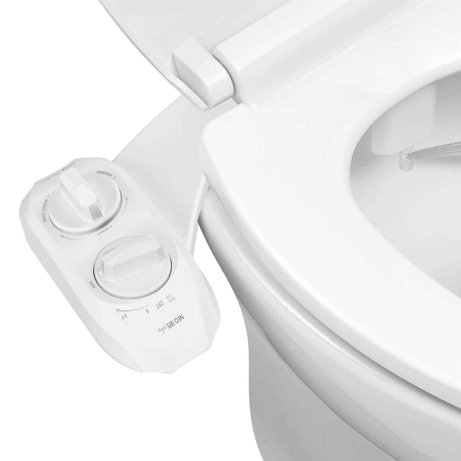 Luxe Bidet NEO 185 Plus Next-Generation Bidet Toilet Seat Attachment - Zenithce