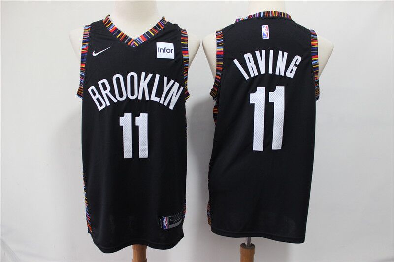 Nets 11 Kyrie Irving Black City Edition Swingman Jersey - Zenithce