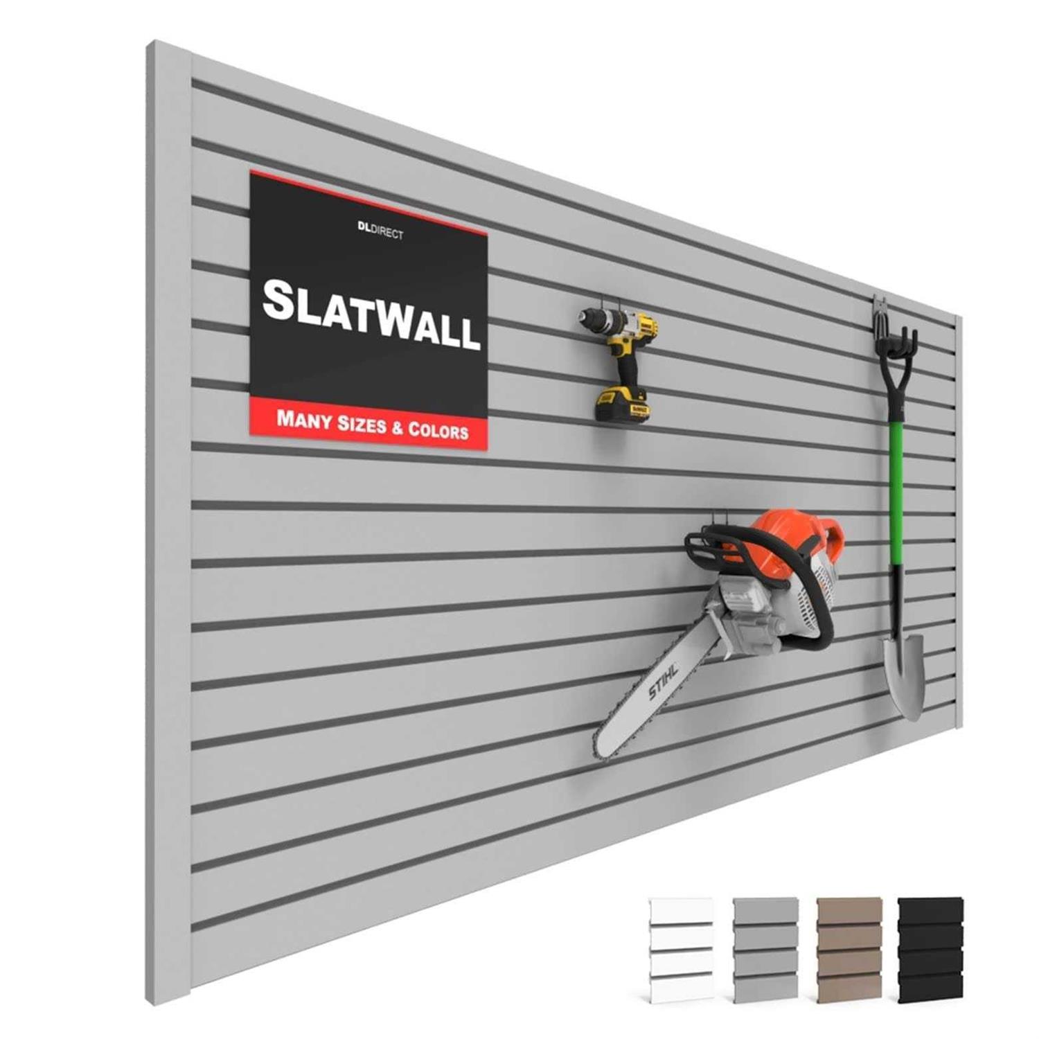 Slatwall Aluminum Inserts – 8′ – Anchor Core – Pack of 16 – H-4773 - Zenithce