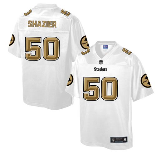 Steelers #50 Ryan Shazier White Pro Line Fashion Game Nike Jersey - Zenithce