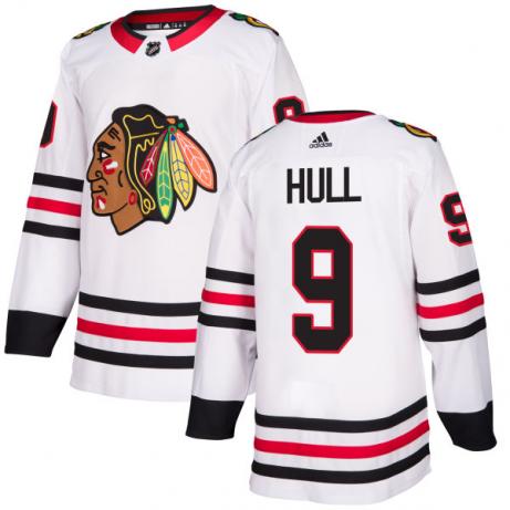Chicago Blackhawks #9 Bobby Hull White Stitched Jersey - Zenithce