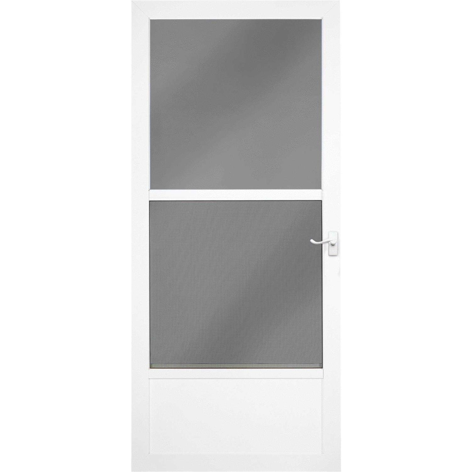 Larson CH3041701 Storm Door Mortise Latch, Zinc – Brushed Nickel - Zenithce