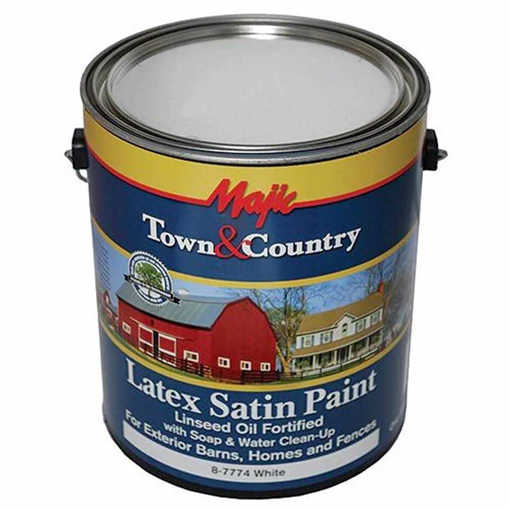 Majic Latex Flat Barn & Fence Paint - Zenithce