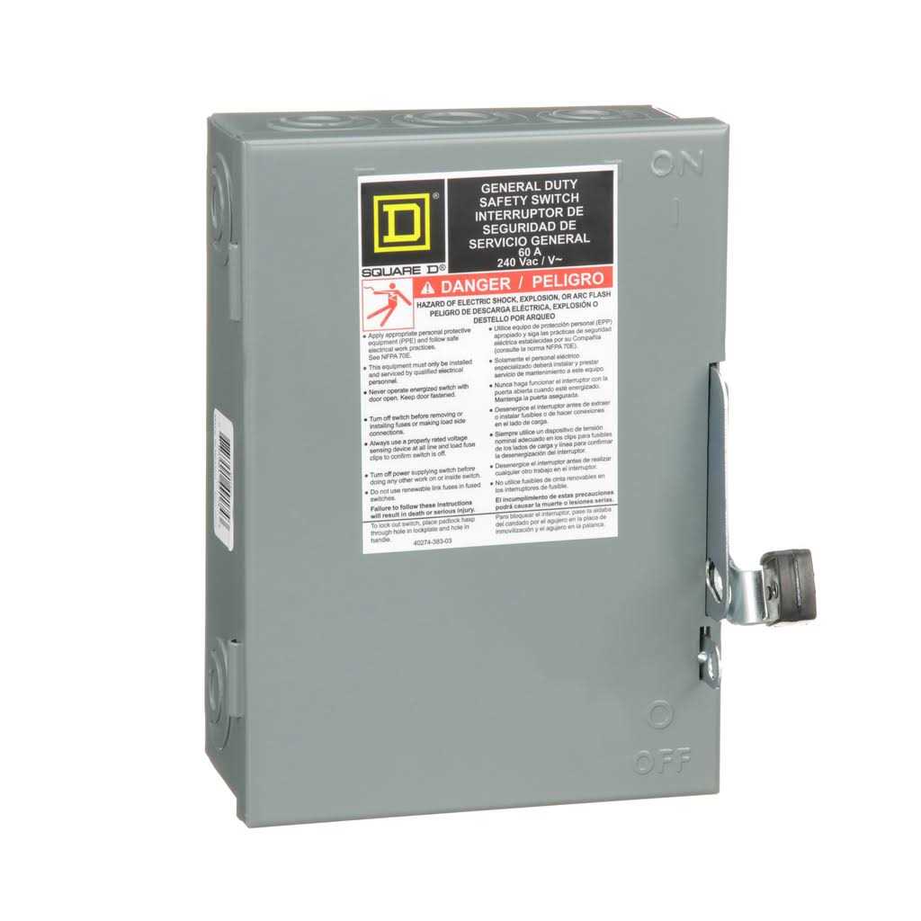 Square D DU221RB Safety Switch - Zenithce