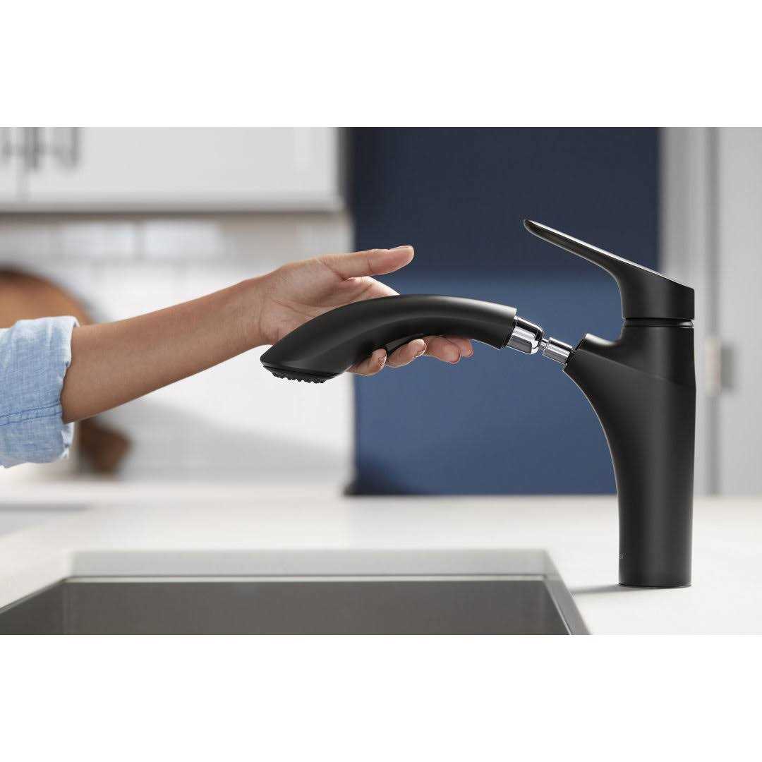 KOHLER Rival Pull-Out Kitchen sink Faucet with two-function sprayhead - Zenithce