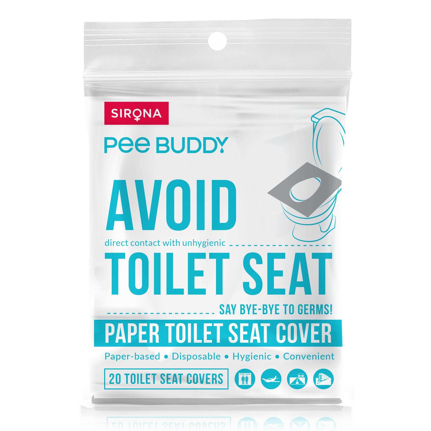 PeeBuddy Disposable Toilet Seat Covers No Direct Contact Seats - Zenithce
