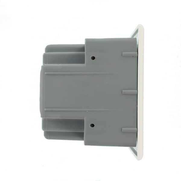 Leviton 688-W Clock Hanger Receptacle-Nm15-1R - MT - Zenithce