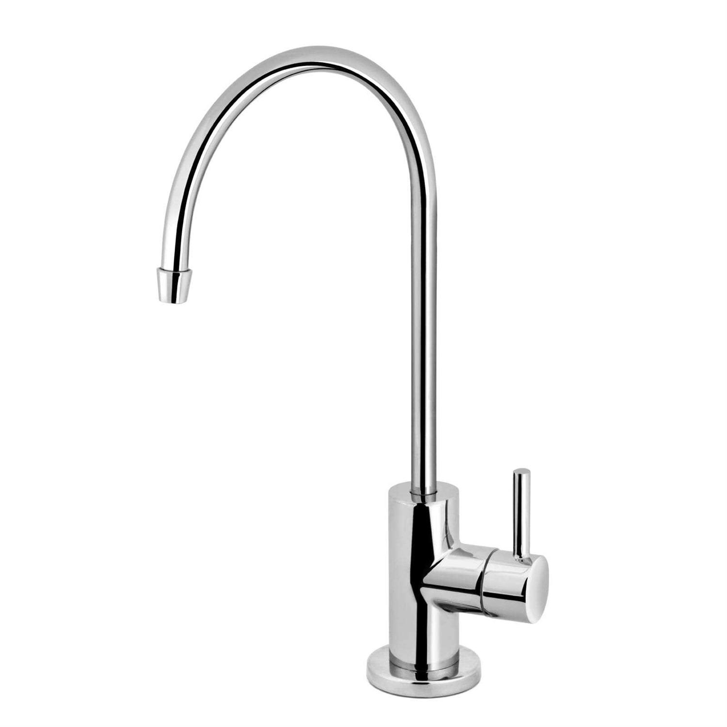 Express Water Deluxe Water Filter Faucet Coke-Shaped Faucet 100% Lead-Free Drinking Water Faucet Compatible with Reverse Osmosis - Zenithce