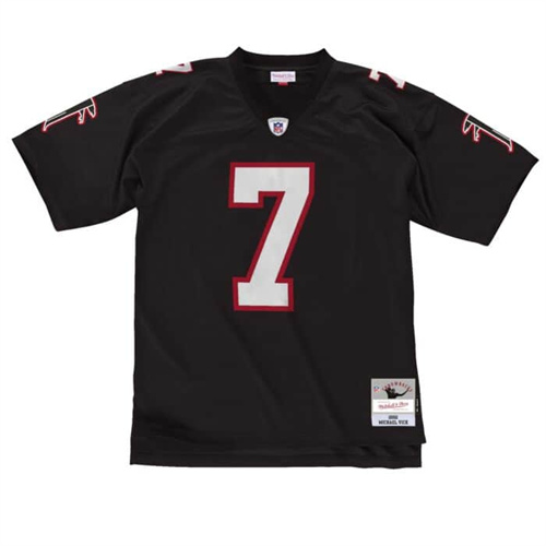Atlanta Falcons #7 Michael Vick Black 2002 Stitched Jersey - Zenithce