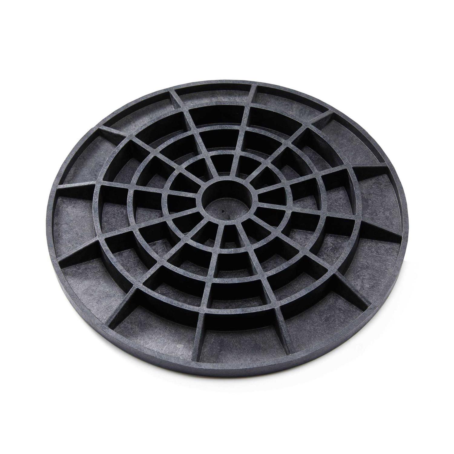 FootingPad 12 in. Dia x 1.5 in. 2.1 lb Composite Post Foundation - Zenithce