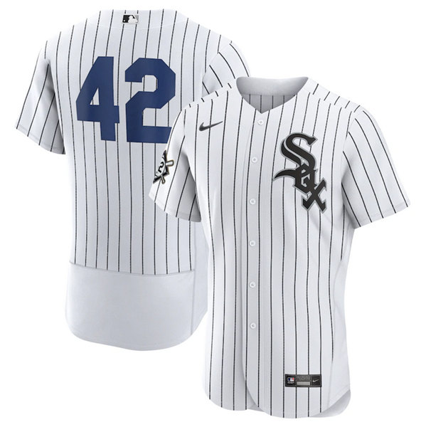 Chicago White Sox #42 Jackie Robinson White Flex Base Stitched Jersey - Zenithce