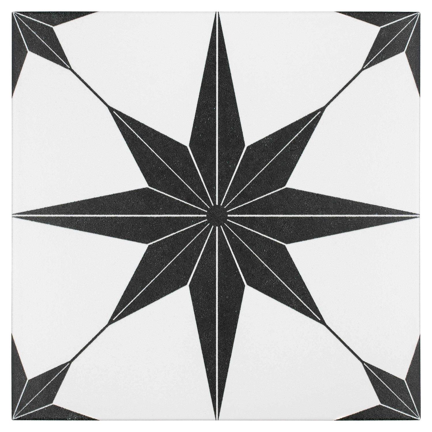 SomerTile Retro Porcelain F/W Tile - Zenithce