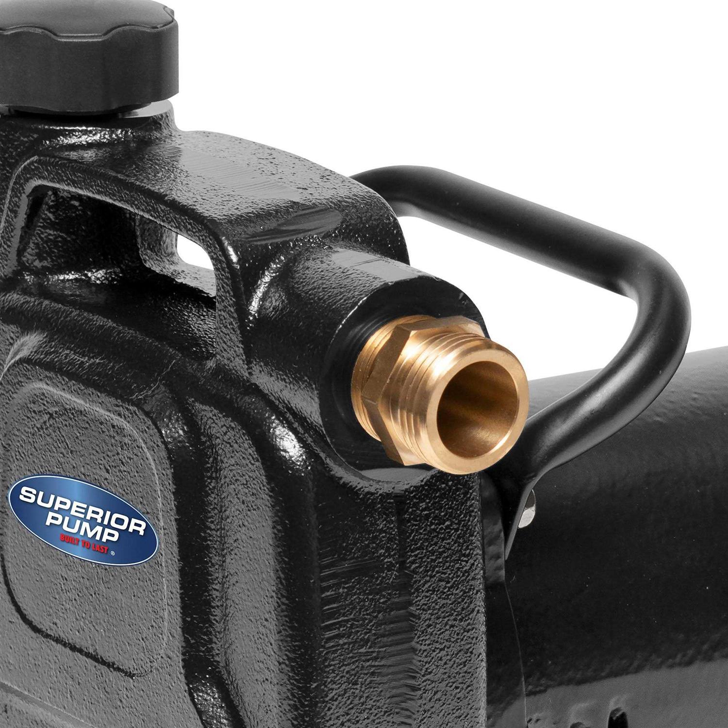 Superior Pump 1/2 HP Submersible Thermoplastic Utility Pump 91570 - Zenithce