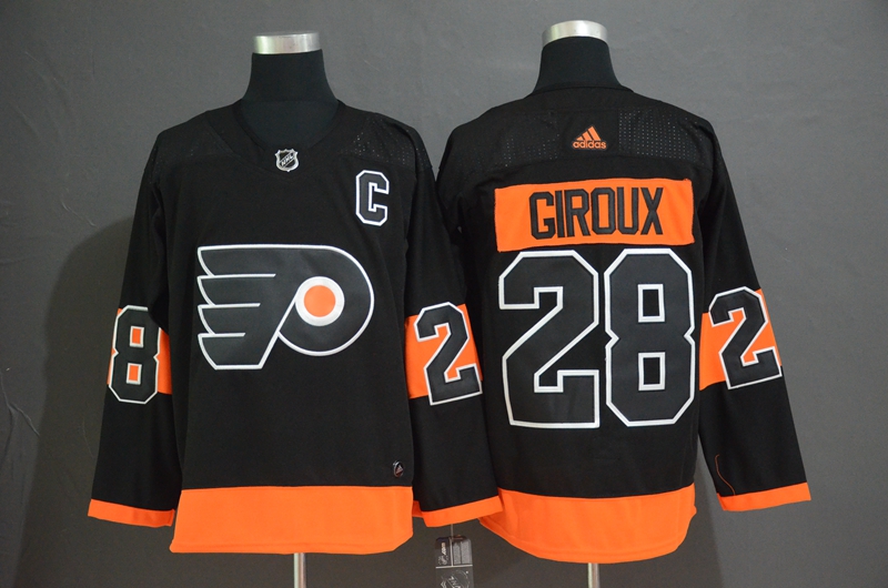 Philadelphia Flyers #28 Claude Giroux Black Stitched Jersey - Zenithce