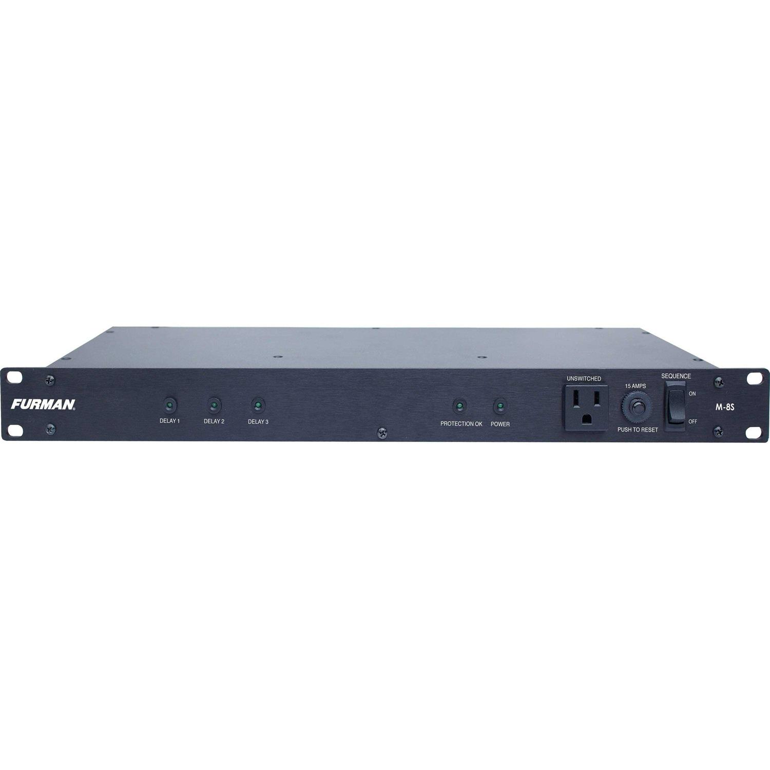 Furman M-8LX Power Conditioner with Lights - Zenithce