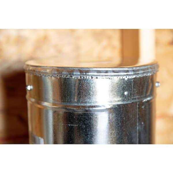 Master Flow 10 in. Dia x 5 ft. Length Ductwork Insulation Sleeve – R-6 - Zenithce