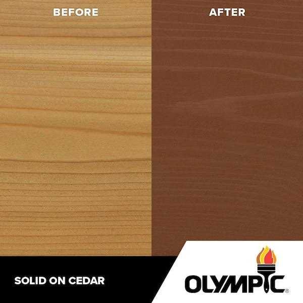 Olympic Elite Solid Advanced Exterior Stain and Sealant in One - Zenithce