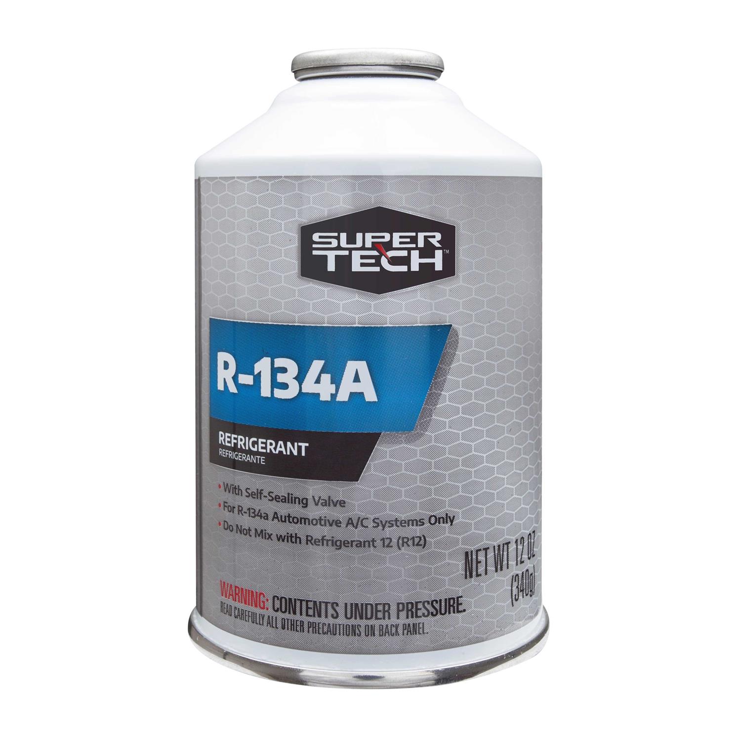Super Tech R-134a Refrigerant with Stop Leak - Zenithce