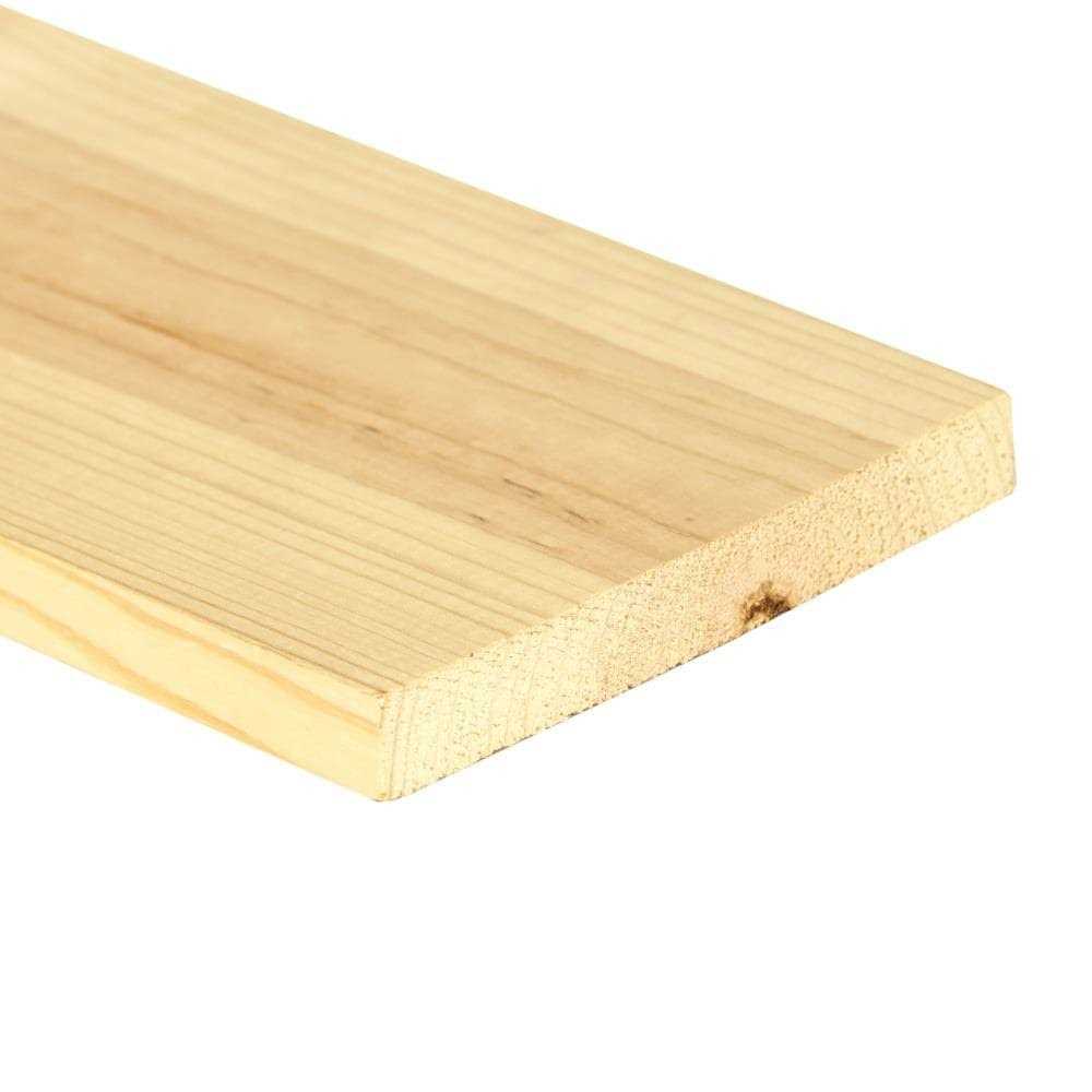 RELIABILT 1-in x 6-in x 12-ft Unfinished Cedar Board RCB210612 - Zenithce