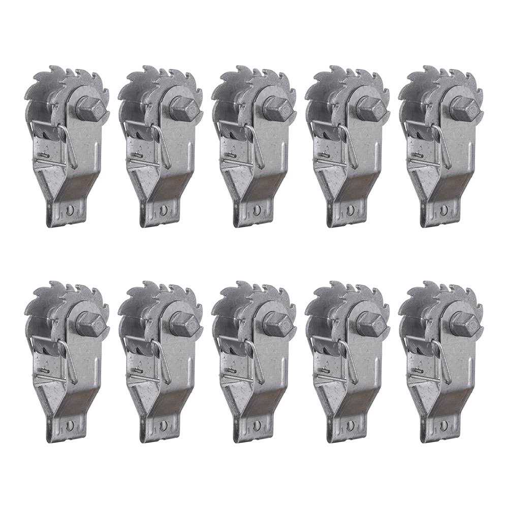 Fence Gate Wheel 6 Sliding Gate Wheels Rolling Gate Carrier Wheels for Chain Link Fence Rolling Gates - Zenithce