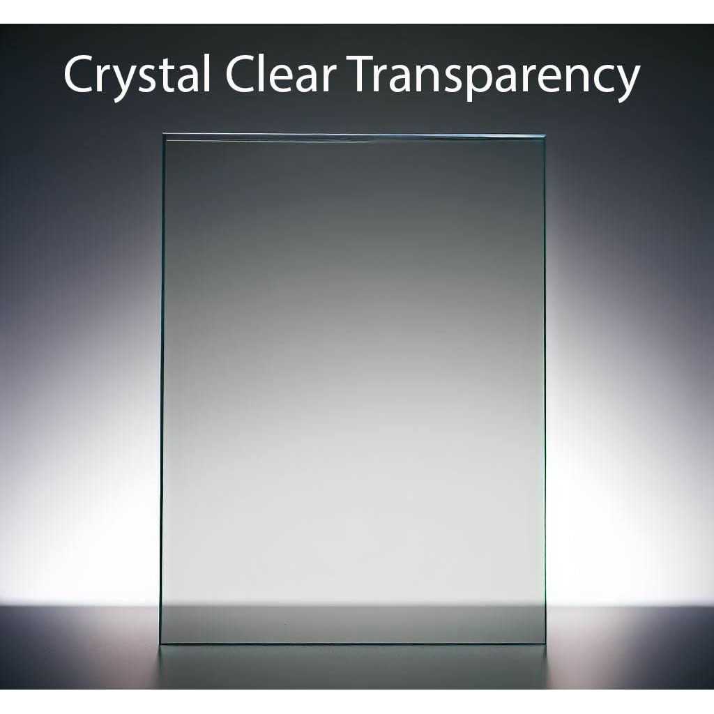 Spectra Glass Clear Polycarbonate Sheet. UV Coating on Both Sides. Impact and Weather Resistant. DIY - Zenithce