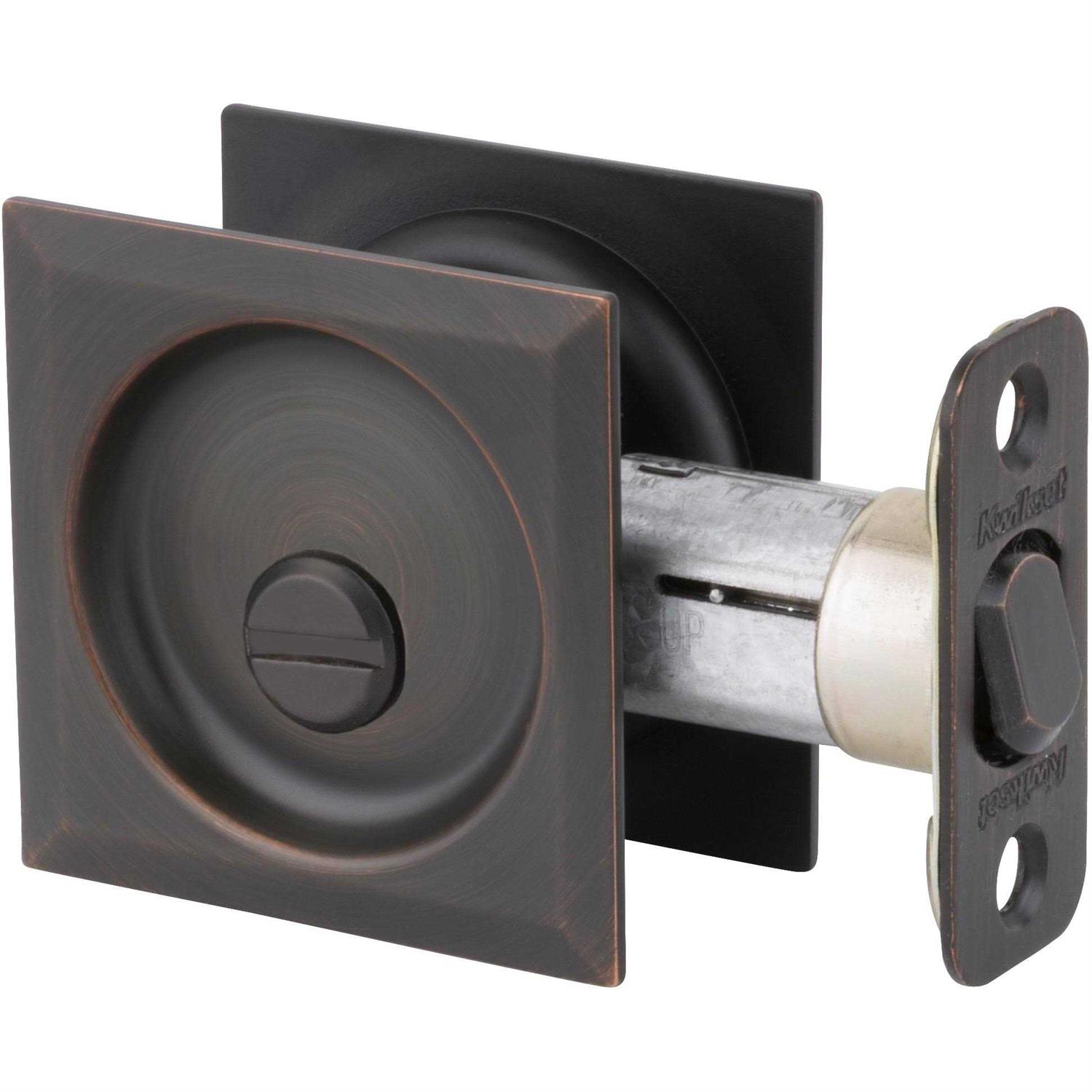 Kwikset Square Pocket Door Privacy Lock 335SQT - Zenithce