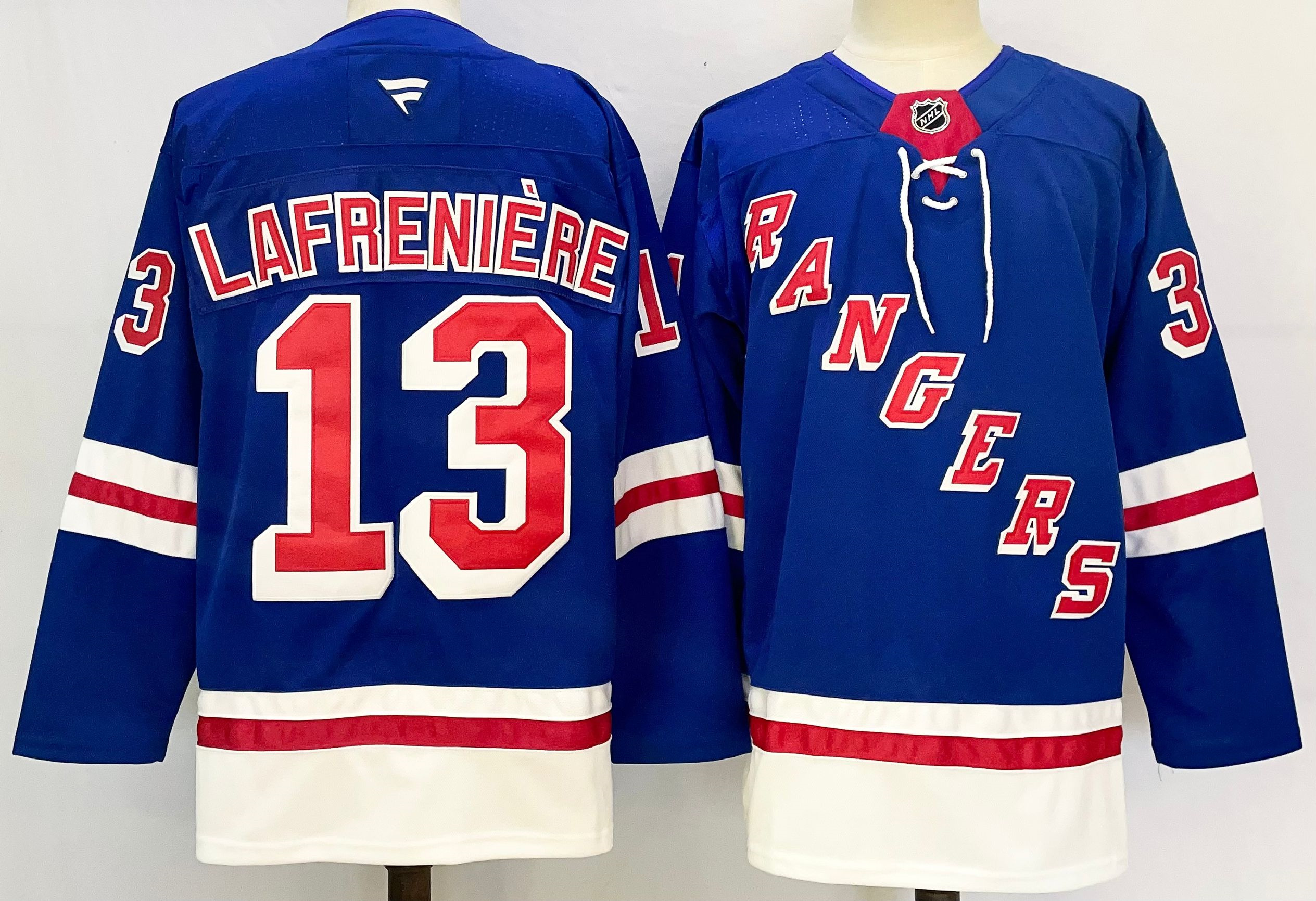New York Rangers #13 Alexis Lafreniere Royal 2024-25 Home Stitched Jersey - Zenithce
