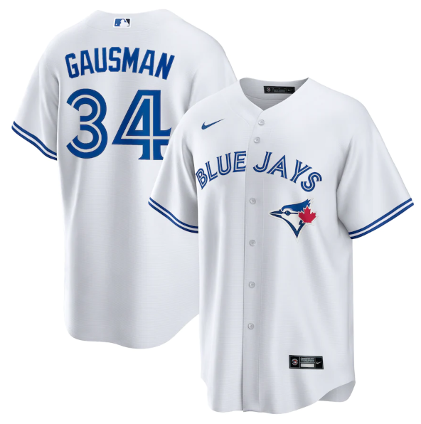 Toronto Blue Jays #34 Kevin Gausman White Cool Base Stitched Jersey - Zenithce