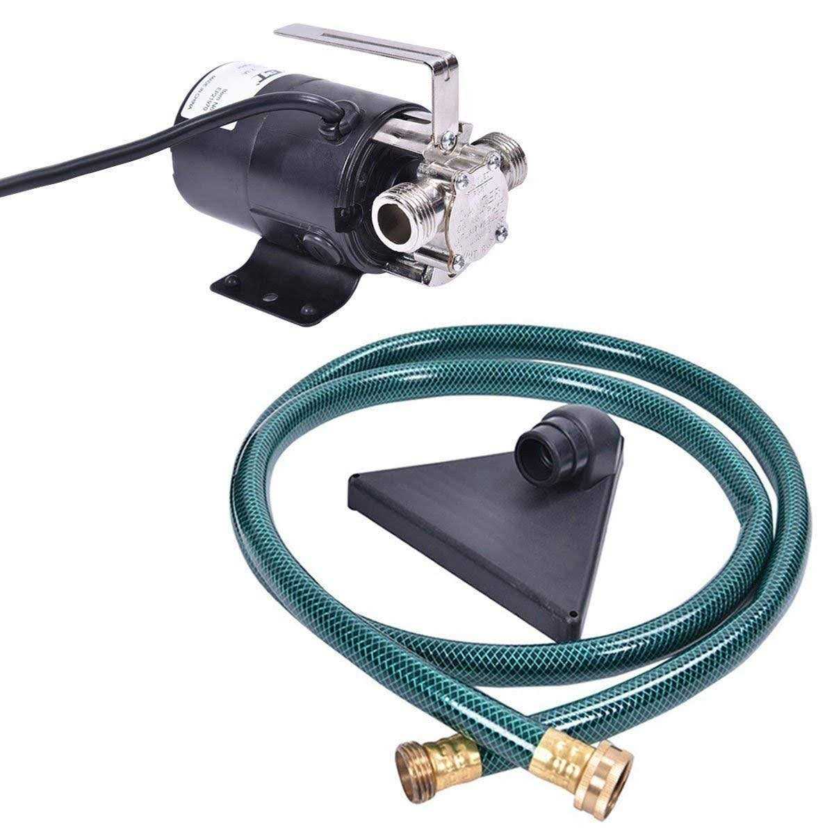 Sump Pump, 1HP 3500GPH Electric Water Removal Pump with Build-in Float Switch and 16Ft Power Cord for Swimming Pool, Garden Pond and Flood Drain - Zenithce