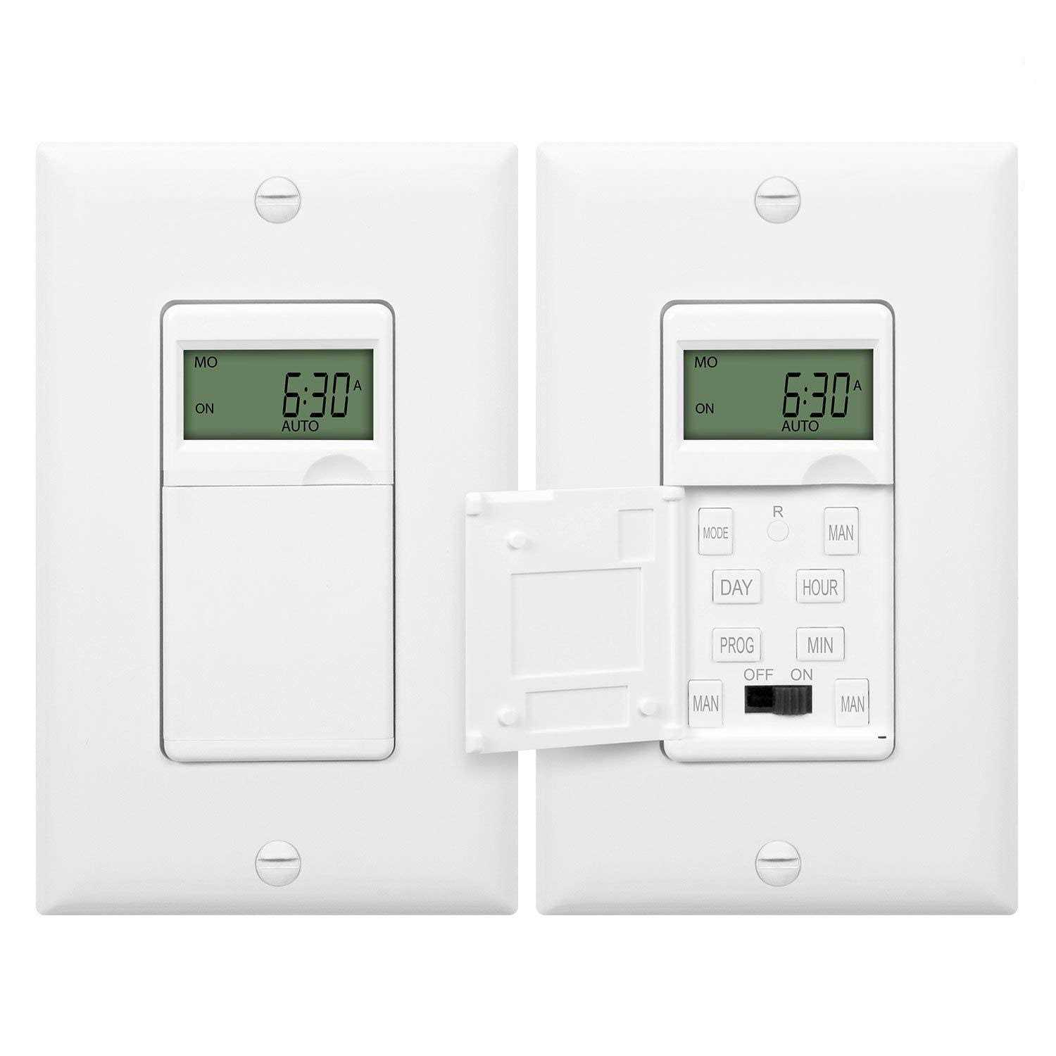 Enerlites Plastic Decorator/GFCI Wall Plate 8831-W - Zenithce