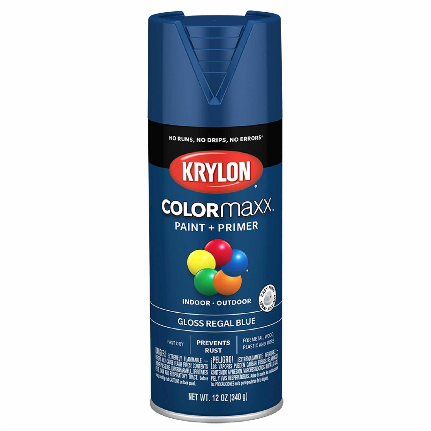 Krylon COLORmaxx Spray Paint - Zenithce