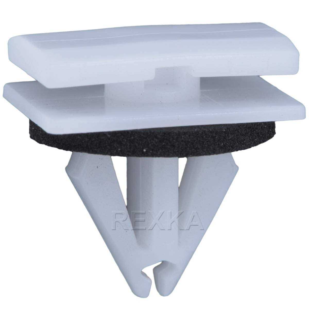 Rexka Exterior Rocker Moulding Clips for Ford Escape F-150 Mkc Ranger W715201-S300 W716351-S300 - Zenithce