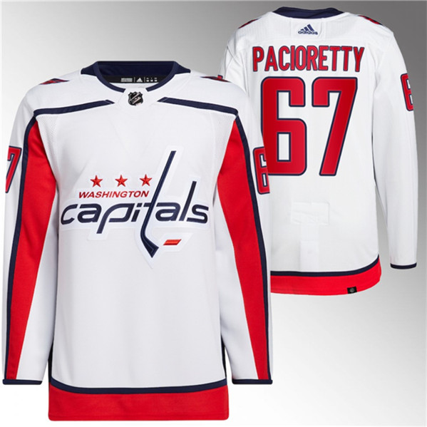 Washington Capitals #67 Max Pacioretty White Stitched Jersey - Zenithce
