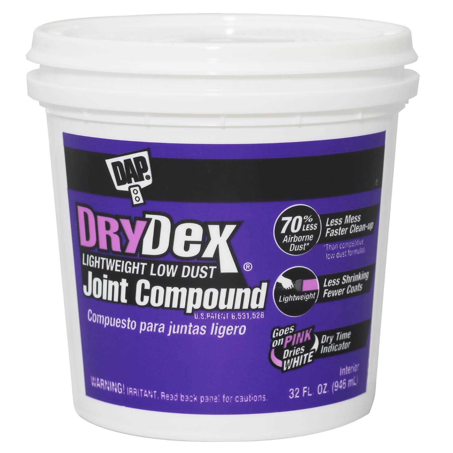 DAP 3 oz Fast ‘N Final Lightweight Spackling - Zenithce